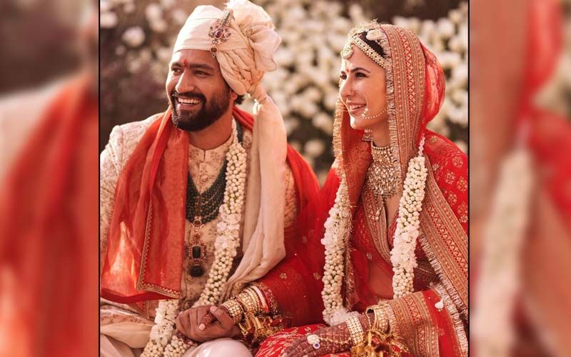 Can You Spot Katrina Kaif's Exquisite Engagement Ring Worth Rs 7.4 Lakhs And Sabyasachi Mangalsutra In Her Wedding Photos?