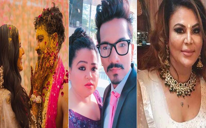 Entertainment News Round-Up: Vicky Kaushal-Katrina Kaif Share Pics From Haldi Ceremony, Bharti Singh-Harsh Limbachiyaa Announce Pregnancy, Rakhi Sawant And Ritesh Lock Lips And More