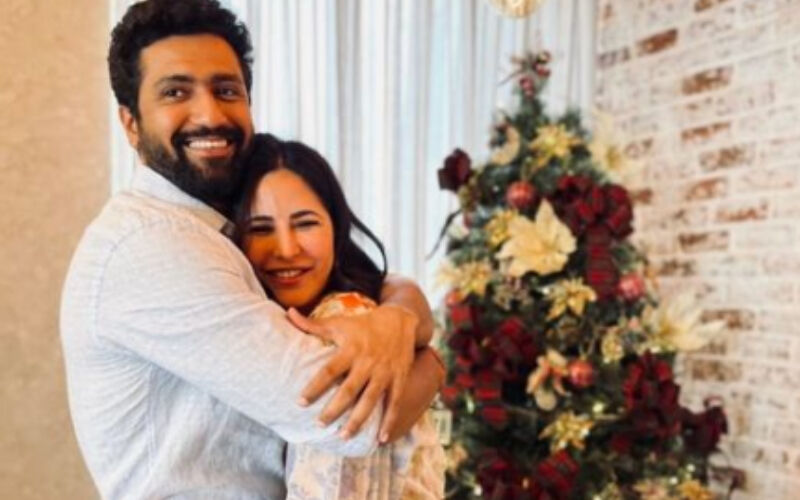 Aww, So Romantic! Vicky Kaushal-Katrina Kaif Share A Warm Hug As Newlyweds Celebrate Their First Christmas Together Post Marriage-PIC Inside