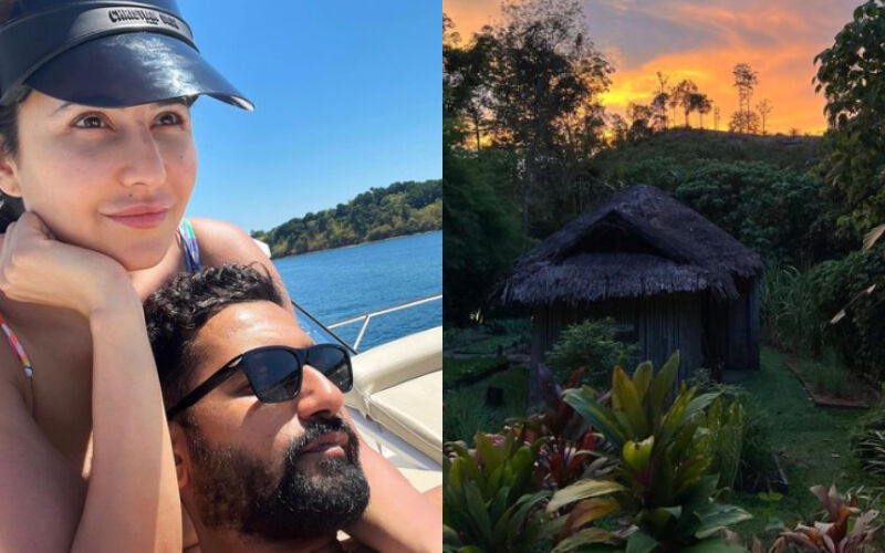 Katrina Kaif-Vicky Kaushal’s Romantic Gateway Is All About Love And Coziness; Actor Lays His Head On His Wifey’s Lap-See PICS