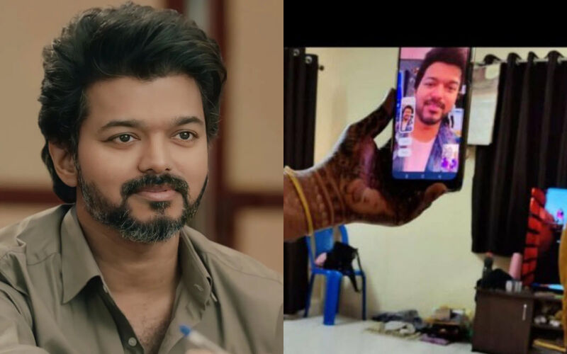 Vijay's FIRST LOOK From Thalapathy 66 Leaked, Lucky Fan Shares Snapshot Of  Video Call From The Sets-SEE PIC!
