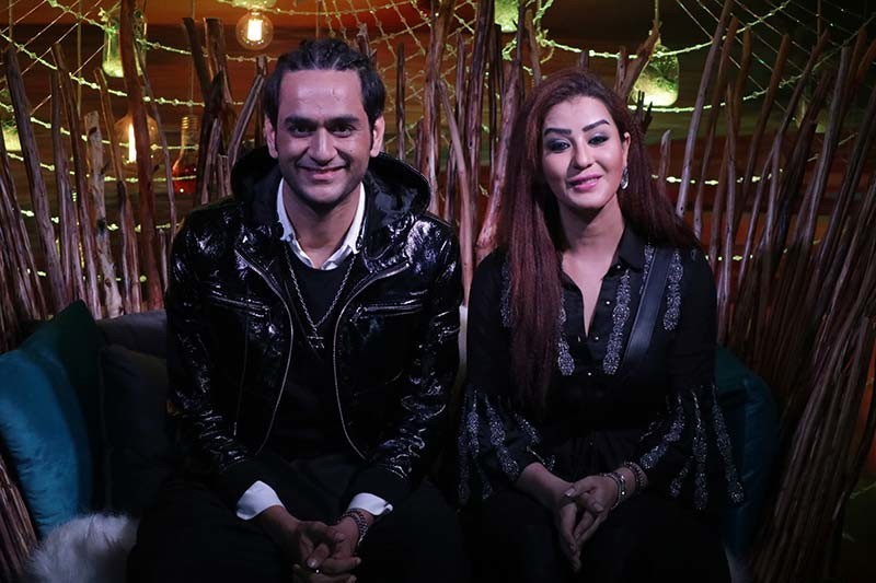 Vikas Gupta And Shilpa Shinde In Bigg Boss House