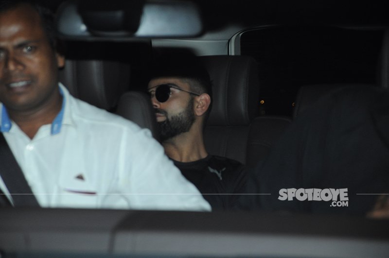 Virat Kohli Waits For Anushka Sharma Outside Airport