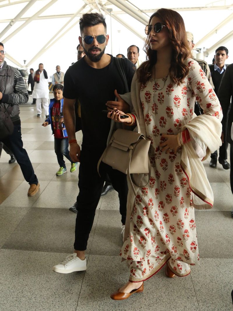 Virat kohli anushka sharma in mumbai