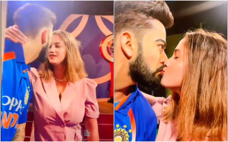 OMG! Virat Kohli Gets A NASTY Kiss From Female Fan! Netizens Are Grossed Out With Her PDA: Yeh Dekhne Se Pehle Main Mar Kyu Nahi Gayi