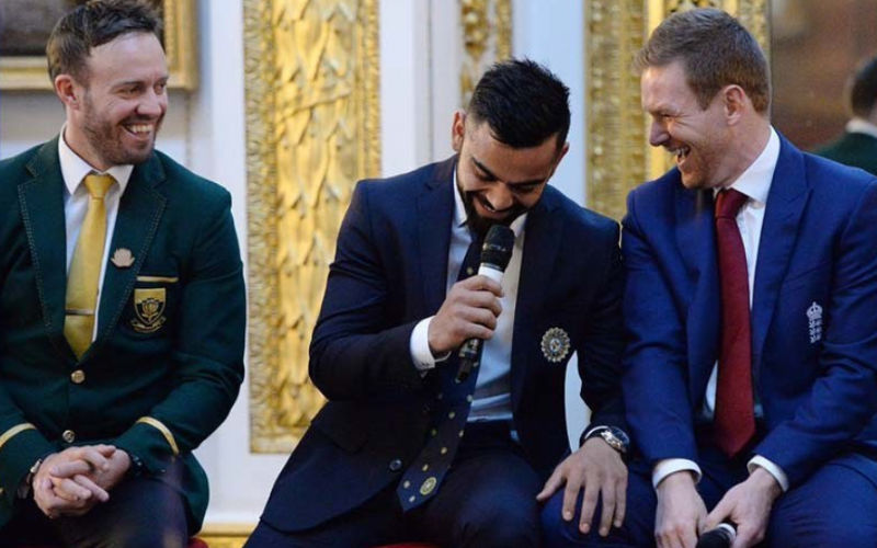 Virat Kohli Shares Picture With Eoin Morgan And AB de Villiers, Says Rivalries Stay On The Field