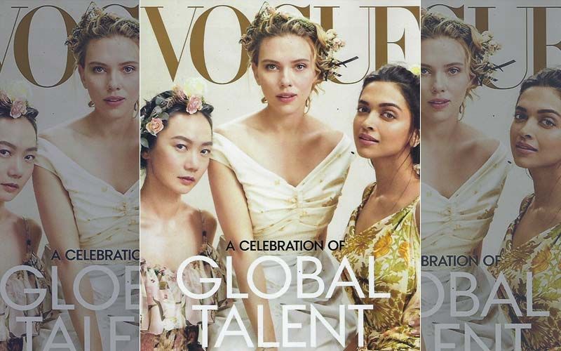 Deepika Padukone On Vogue Cover  With Hollywood Sensation Scarlett Johansson And Bae Doona Is Simply WOW!