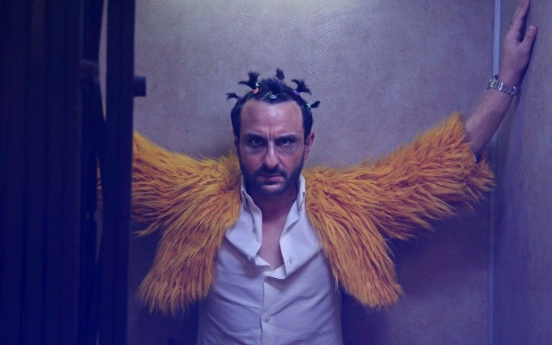 Kaalakaandi First Look: Yes! This Is Saif Ali Khan In A Fur Coat & Pony Tails