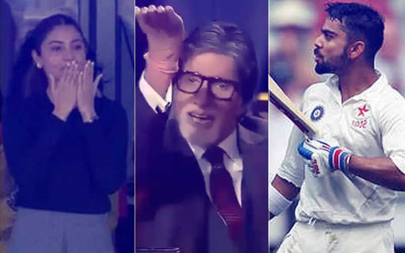 Amitabh Bachchan On Anushka Sharma-Virat Kohli Exchanging Flying Kisses During Matches: "Hum Sab Dekhte Hai Jo TV Pe Hota Hai"