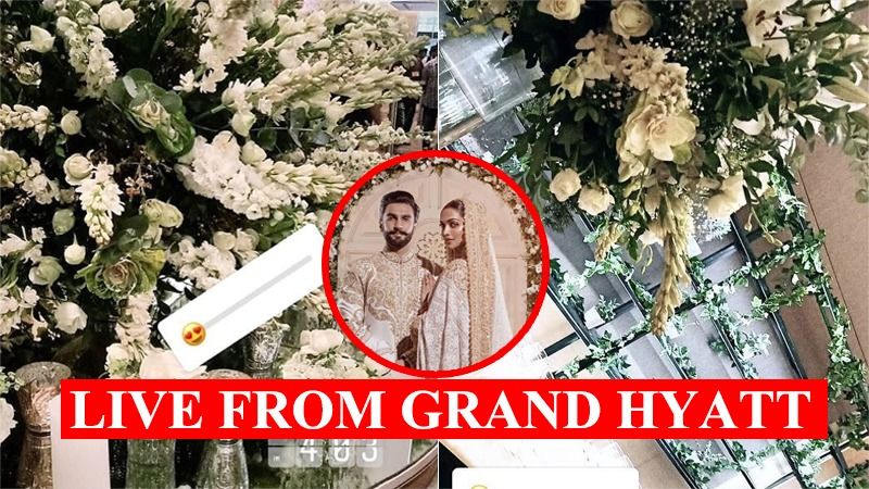 Deepika Padukone-Ranveer Singh Wedding Reception: Venue Gets Decked Up In Floral Decoration - View Pictures
