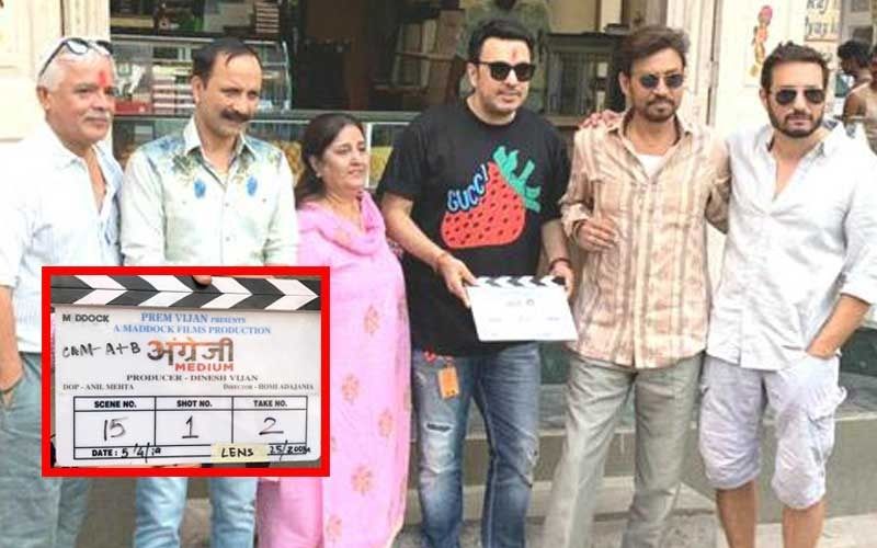 Irrfan Khan On The Sets Of Angrezi Medium; Shoot Begins Today At Udaipur- View Pictures