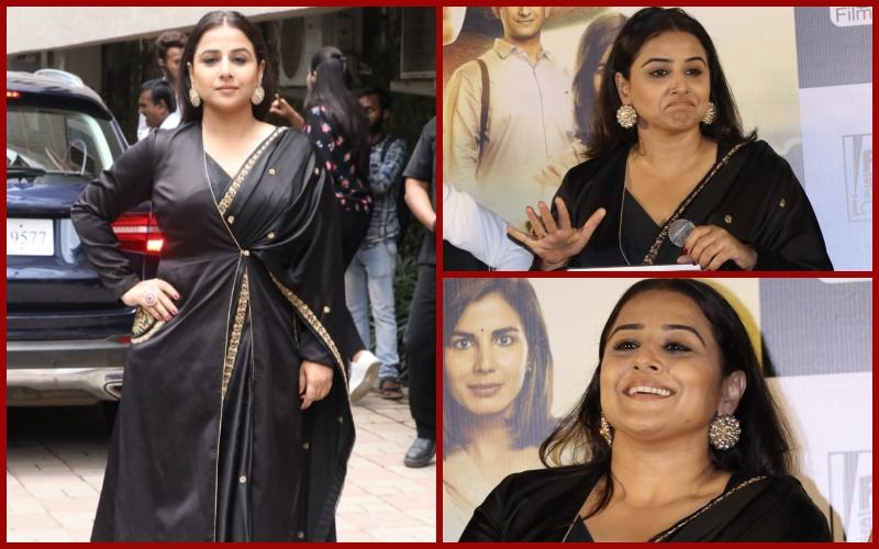 FASHION CULPRIT OF THE DAY: Vidya Balan, Black Is Not Always Safe!