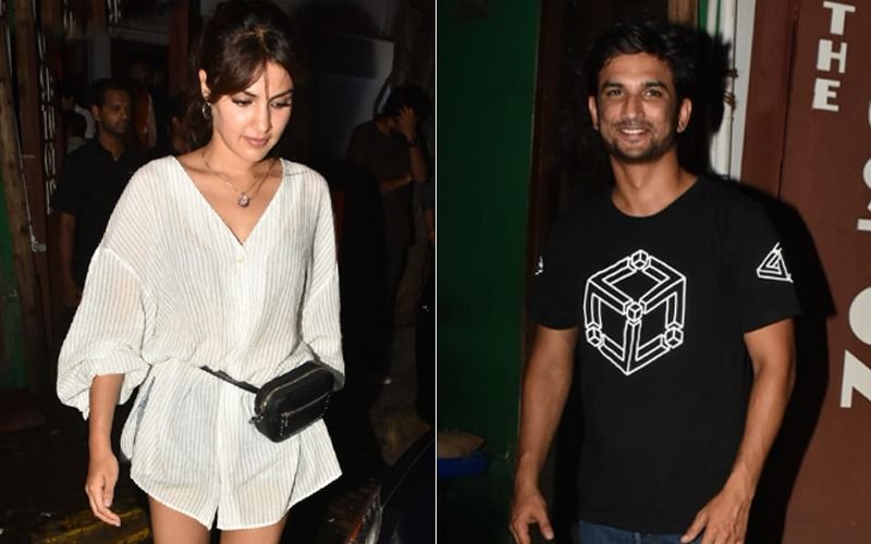 Sushant Singh Rajput And Rhea Chakraborty’s First Outing As A Couple. Check Out Their Date Night Pics