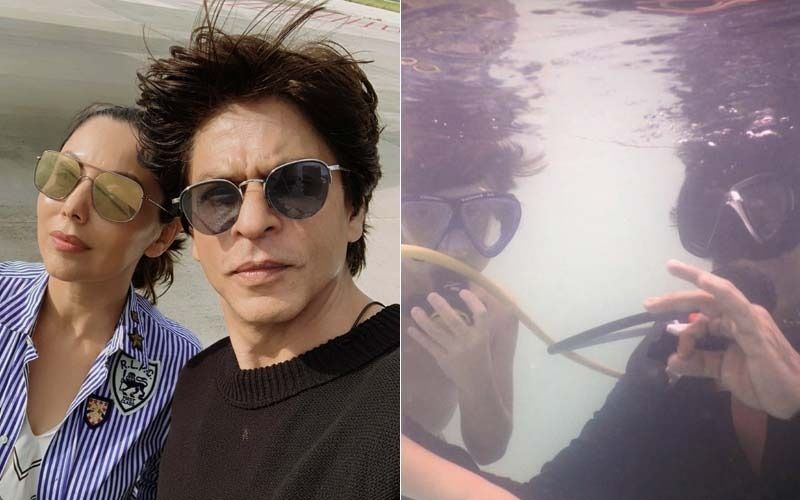 Shah Rukh Khan Misses Maldives Way Too Much; Shares Pic From his Vacay With Gauri And Kids