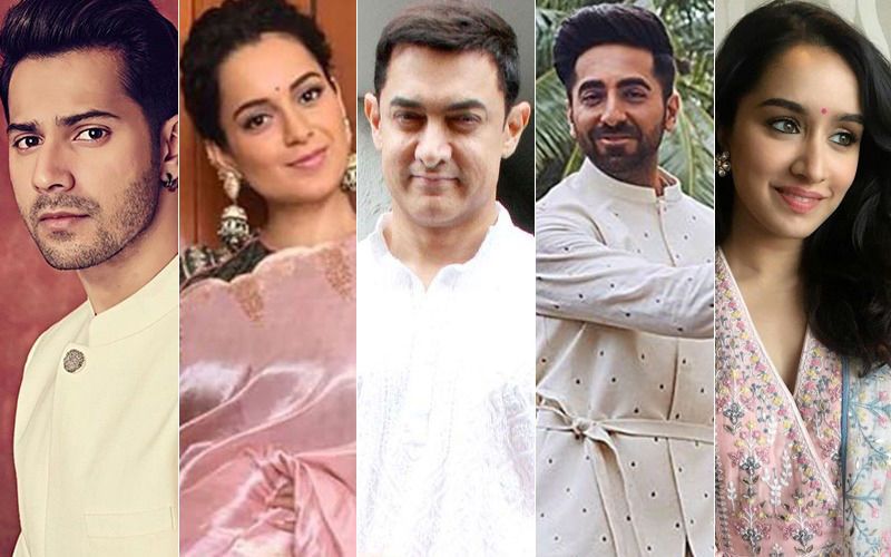 Happy Independence Day 2019: Varun Dhawan, Kangana Ranaut, Aamir Khan, Ayushmann Khurrana, Shraddha Kapoor, Are Drenched In Patriotic Fervour