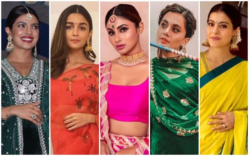 BEST DRESSED & WORST DRESSED Of Navratri 2019: Priyanka Chopra Jonas, Alia Bhatt, Mouni Roy, Taapsee Pannu Or Kajol?
