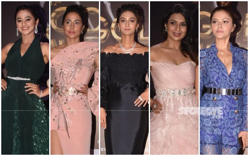 BEST DRESSED & WORST DRESSED At The Gold Awards 2019: Helly Shah, Hina Khan, Erica Fernandes, Divyanka Tripathi Or Rubina Dilaik?
