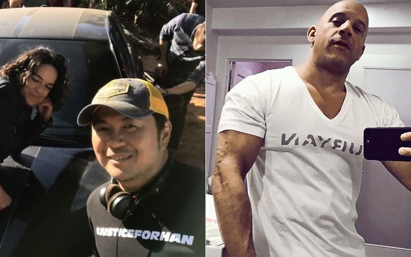 Fast & Furious 9 Director Justin Lin Sports #JusticeForHan T-Shirt; Fans Are Hopeful For His Comeback With Vin Diesel