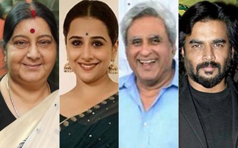Sushma Swaraj Biopic In The Pipeline? Husband Swaraj Kaushal Says Vidya Balan And R Madhavan Are The Names Floating