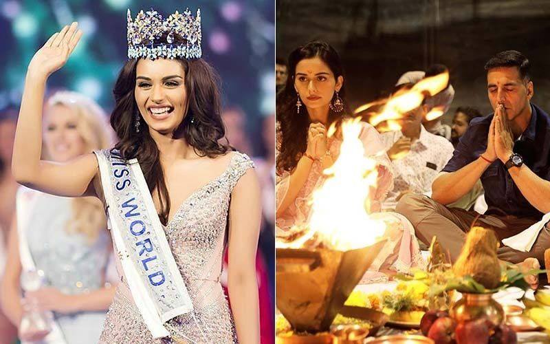 Manushi Chillar Begins Shooting For Prithivraj On The Same Day She Was Crowned Miss World In 2017