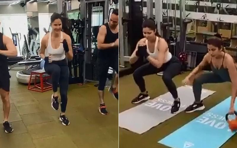 Katrina Kaif Is A Tough Nut As She Masters The Art Of Burpee, Side Burpees And Kettle Bell- Video Inside