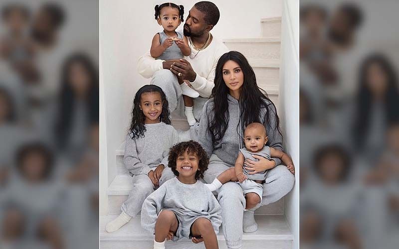 Kim Kardashian's 'The West Family Christmas Card' Looks Picture Perfect But Netizens Find A Glitch