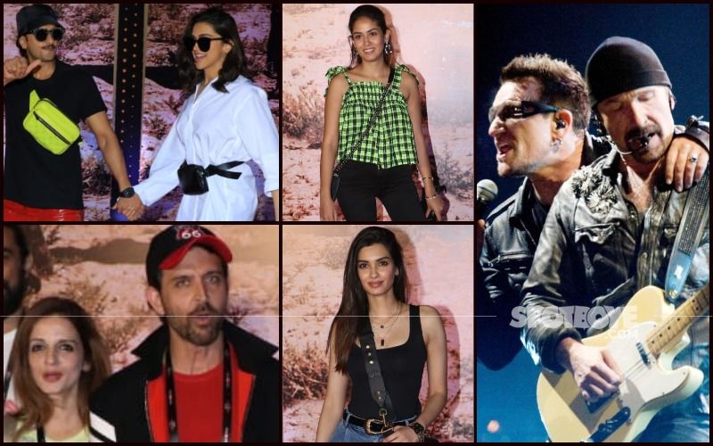 U2 Mumbai Concert 2019: What Deepika Padukone, Hrithik Roshan, Mira Rajput, Ranveer Singh And Diana Penty Wore For The Electrifying Nite