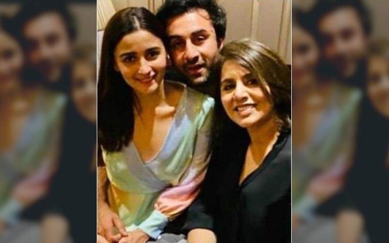 Ranbir Kapoor Arrives At Girlfriend Alia Bhatt’s House With Mom Neetu Kapoor