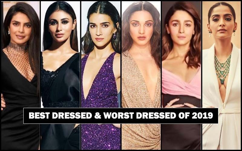 BEST DRESSED & WORST DRESSED Bollywood Actresses Of 2019: Priyanka Chopra Jonas, Mouni Roy, Kriti Sanon, Kiara Advani, Alia Bhatt Or Sonam Kapoor?