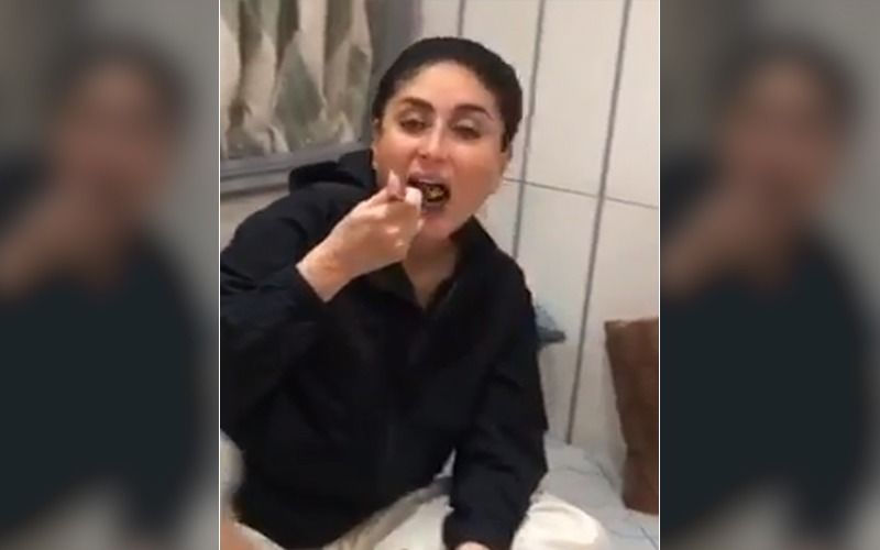 Kareena Kapoor Khan Caught Cheating On Her Diet, Her Midnight Snack Includes A Yummy Cake- Video