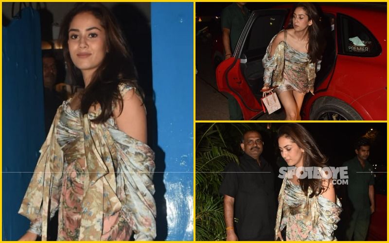 Mira Rajput's SEXY, TINY Drape Dress Is Just The Perfect Pick For A Romantic Date Night!
