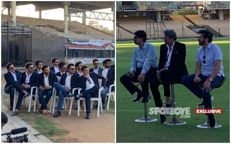 '83 Poster Reveal: Ranveer Singh, Kapil Dev And Team Pose For The Winning Cup Picture- EXCLUSIVE