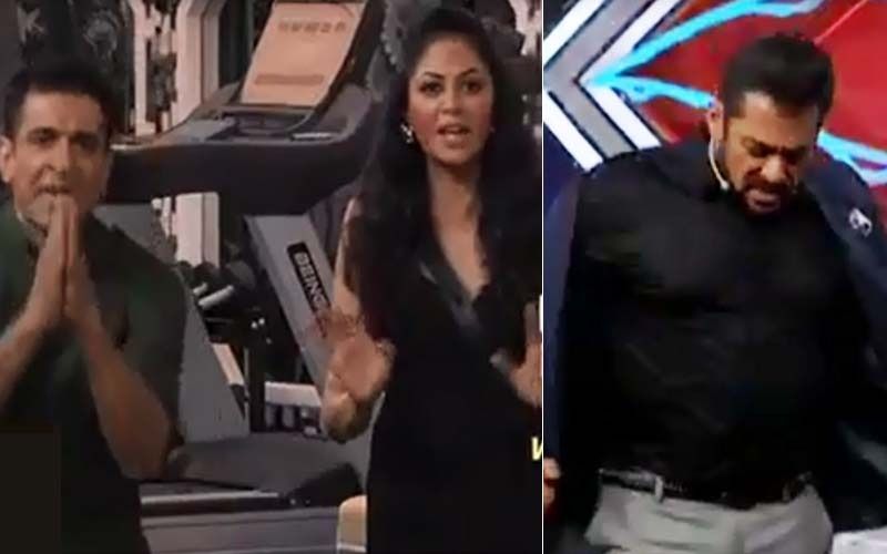 Bigg Boss 14 Weekend Ka Vaar: Kavita Kaushik- Eijaz Khan’s Fight Irks Salman Khan; Host Walks Off Stage Angrily Saying ‘Keep Fighting’- WATCH