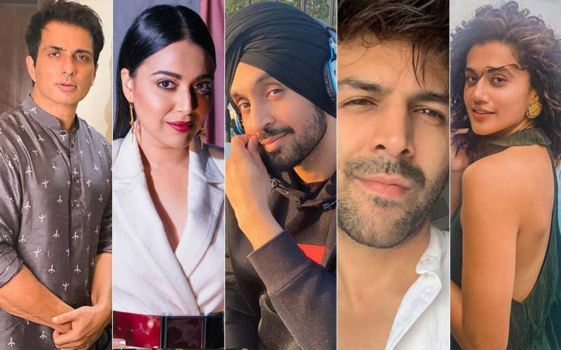 Social Media Rockstars Of 2020: Sonu Sood, Swara Bhasker, Diljit Dosanjh, Kartik Aaryan And Taapsee Pannu Put Social Media To Good Use