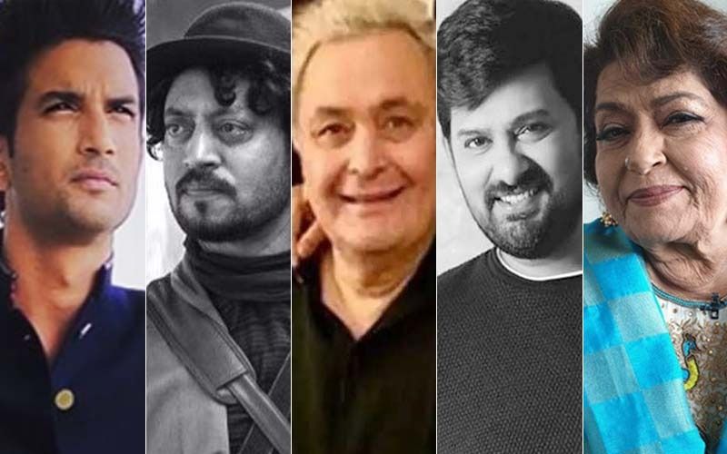 Sushant Singh Rajput, Irrfan Khan, Rishi Kapoor, Wajid Khan, Saroj Khan; Remembering Those Who Left Us In The Year 2020
