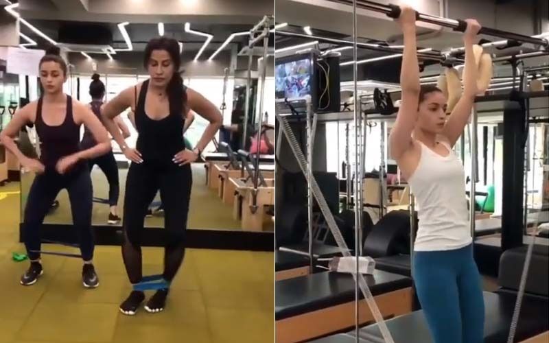 Alia Bhatt’s Workout Video Gives Fitspiration On A Lazy Monday; Actress Looks Motivated As She Performs Rigorous Exercise-WATCH