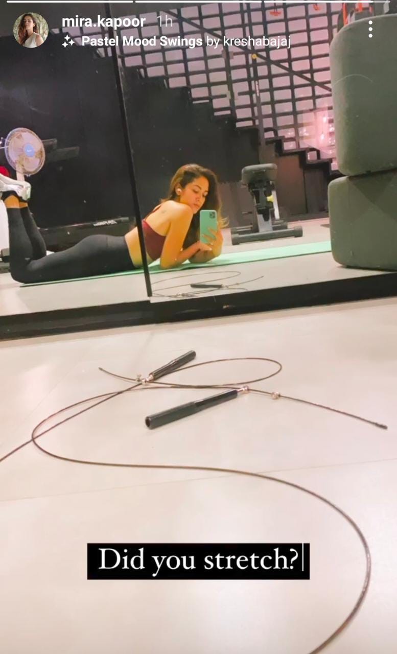 Mira Rajput Flaunts Her 'Sohfit Glow'; Drops A Post Workout Mirror ...