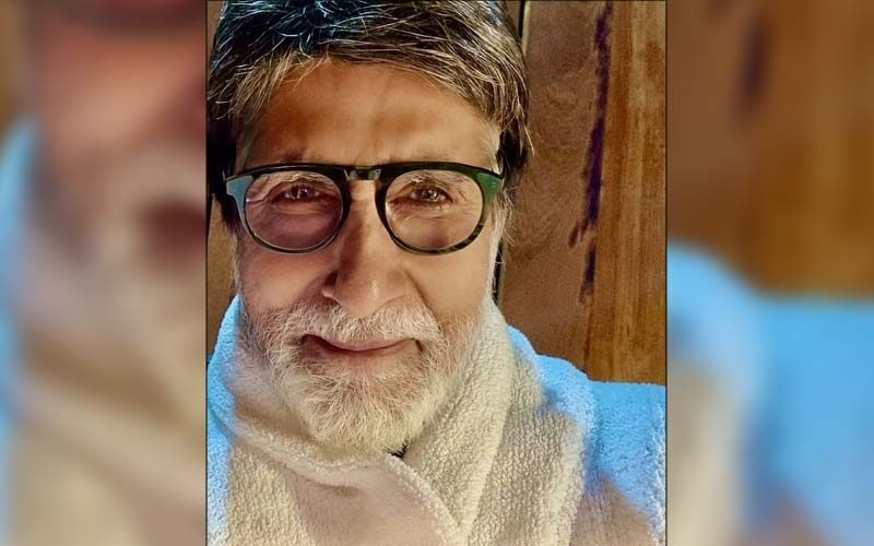 Amitabh Bachchan Finds A New Adorable Pooch Companion On Set; Makes Him Feel 'Cozy And Comfortable In His Arms'; See PICS