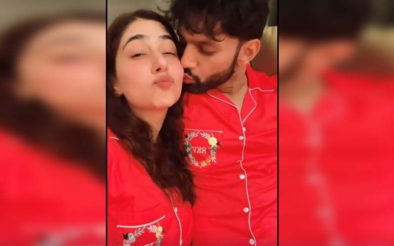 Newlyweds Rahul Vaidya And Disha Parmar's PDA Is The Perfect Antidote To Monday Blues; Watch The Video