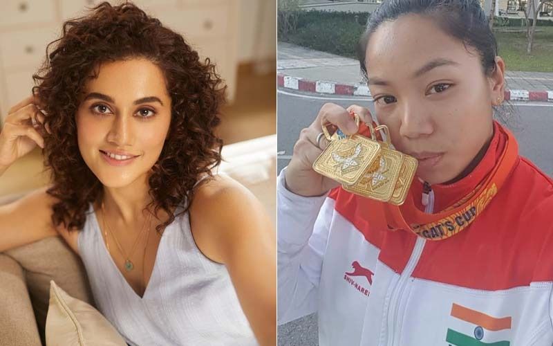 Taapsee Pannu Wants To Buy Pizza For Olympian Mirabai Chanu, Who Just Made India Proud; Says It ‘Will Be An Honour’