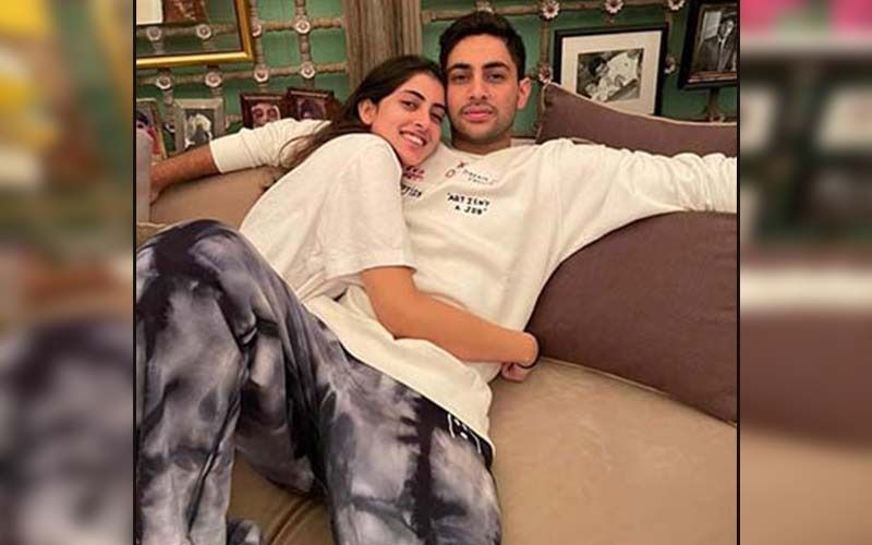 Shweta Bachchan Turns In-House Pap For Her ‘Cubs’ Navya And Agastya; Captures Their Candid Shot While They Cuddle On The Couch--See Pic