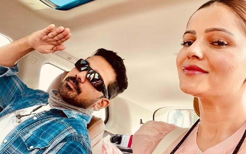 Rubina Dilaik Puts On Her Icy Blue Beachwear For A Romantic Time With Hubby Abhinav Shukla; Couple Looks Soaked In Love-See Pics
