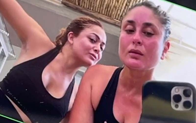 Kareena Kapoor Khan Channels Her Inner 'Poo'; Actress Gives A Glimpse Of Her Gym Class With BFF Amrita Arora-See Pics