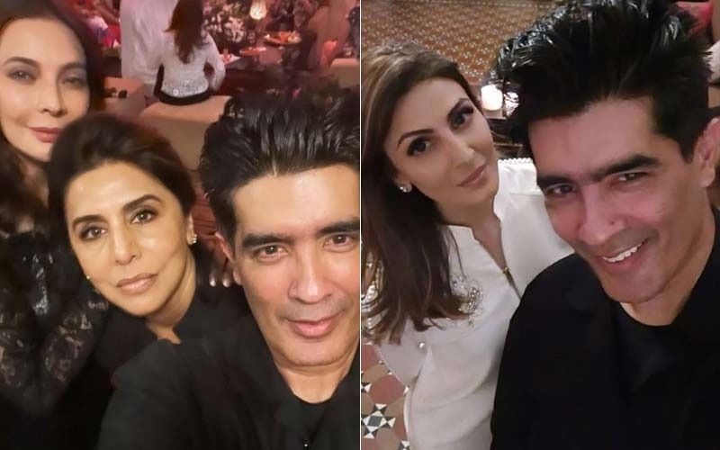 Neetu Kapoor, Riddhima Kapoor Sahni And Manish Malhotra Party Hard At Close Pal Rita Dhody’s Birthday Bash-See PICS