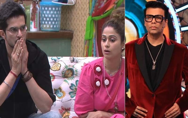 Bigg Boss OTT: Host Karan Johar Teases Raqesh Bapat And Shamita Shetty; Announces There'll Be No Eviction This Weekend
