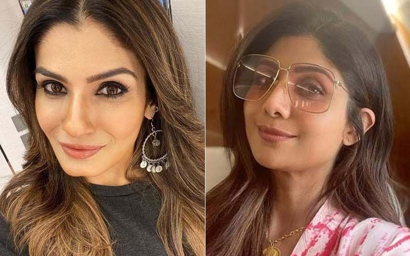 Super Dancer Chapter 4: Shilpa Shetty And Guest Judge Raveena Tandon Make Heads Turn As They Get Papped On The Sets-See PICS