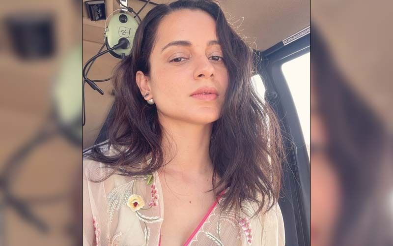Kangana Ranaut REACTS To FIR Filed Against Her; Shares An Old Pic Featuring Her Posing With A Glass Of Drink; 'Just In Case They Come To Arrest Me'
