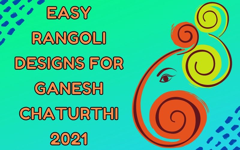 Easy Rangoli Designs For Ganesh Chaturthi 2021: Simple Flower Rangoli Design Ideas That Will Adorn Your Home With Beauty And Fragrance As You Welcome Bappa!