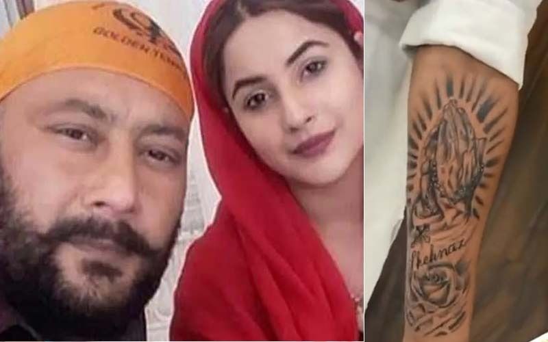 Shehnaaz Gill's Father Santokh Singh Gets His Daughter's Name Inked To Show Support After Sidharth Shukla's Untimely Demise-Watch Viral Video