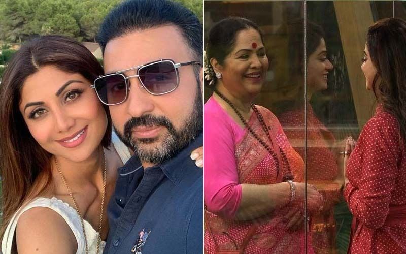 Bigg Boss OTT: Shamita Shetty Asks Mom Sunanda Shetty About Her Sister Shilpa Shetty And Brother-In-Law Raj Kundra; Says, 'How Is She, Jiju?'